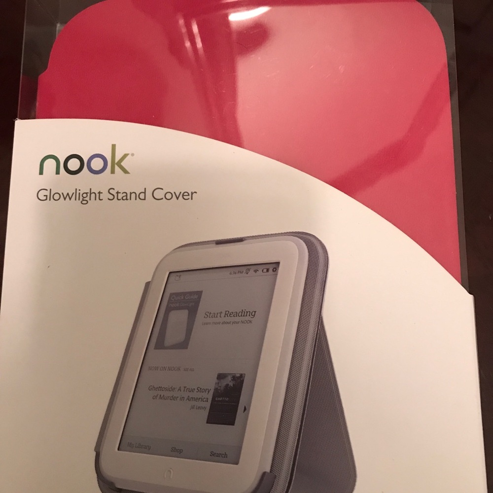 Nook glow light stand and cover